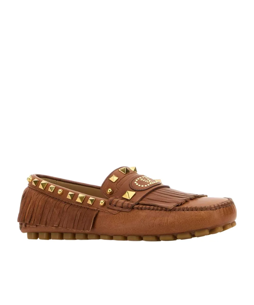 Garavani Rockstud Plaster Caster Slip-On Loafers
