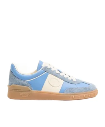 Upvillage Trainer In Crust Leather With Nappa Calfskin Leather Band