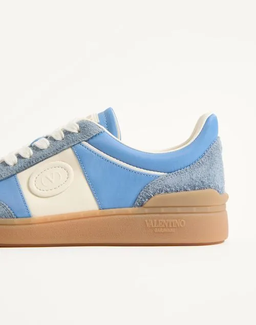 Upvillage Trainer In Crust Leather With Nappa Calfskin Leather Band