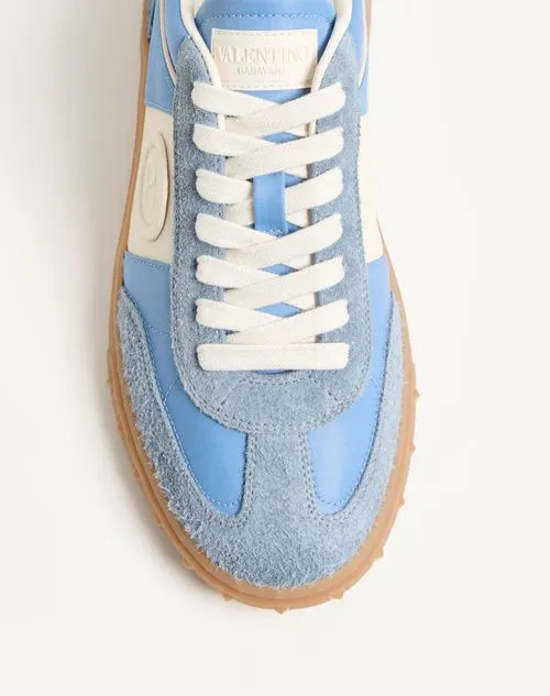 Upvillage Trainer In Crust Leather With Nappa Calfskin Leather Band