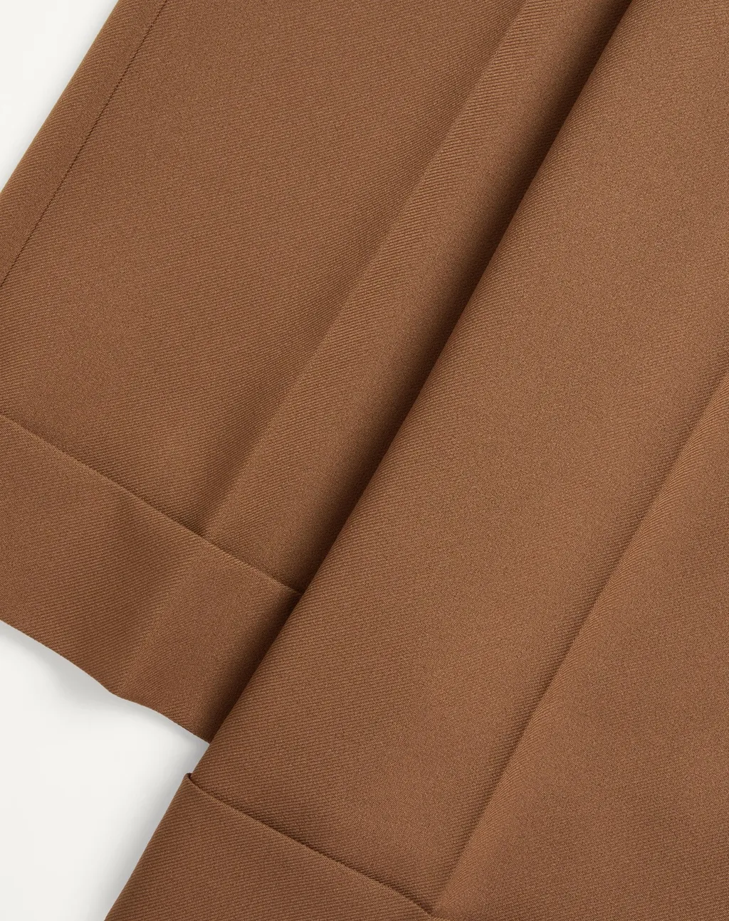 Pleated Straight Leg Trousers