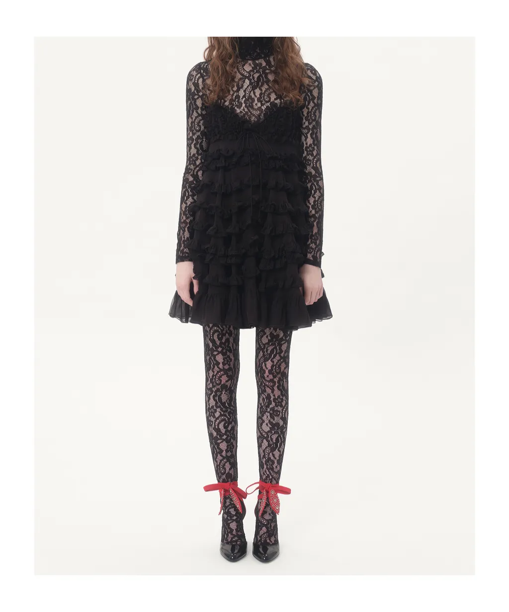 Chiffon Short Dress