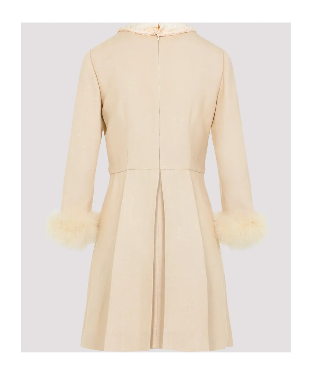 Lapel Long Sleeve Dress
