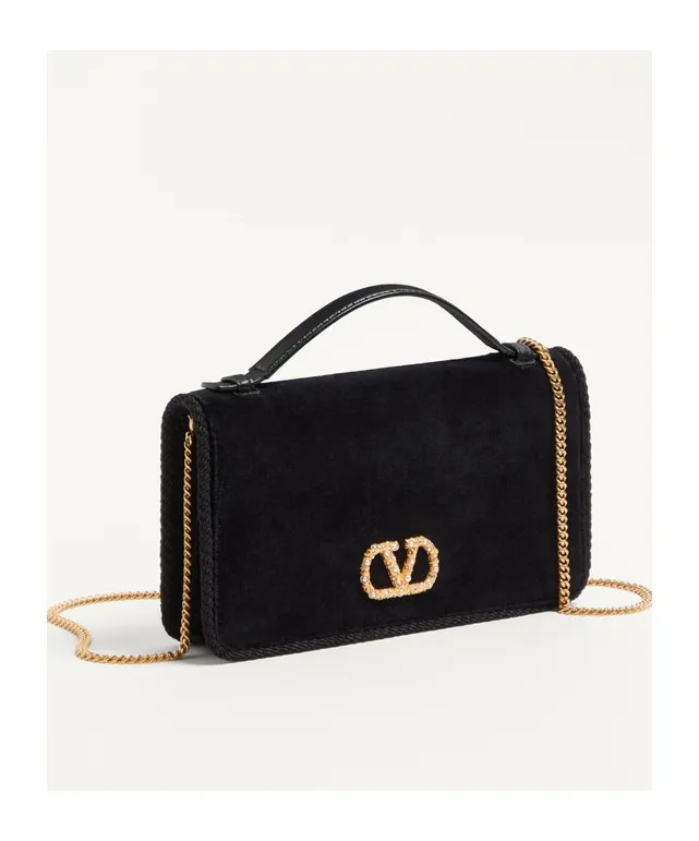 Vlogo Signature Braided Edge Tote Bag