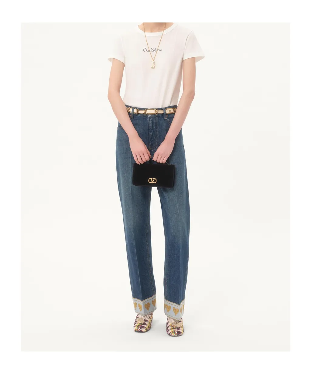 Vlogo Signature Braided Edge Tote Bag