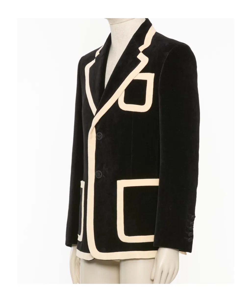 Long-Sleeved Suit Jacket