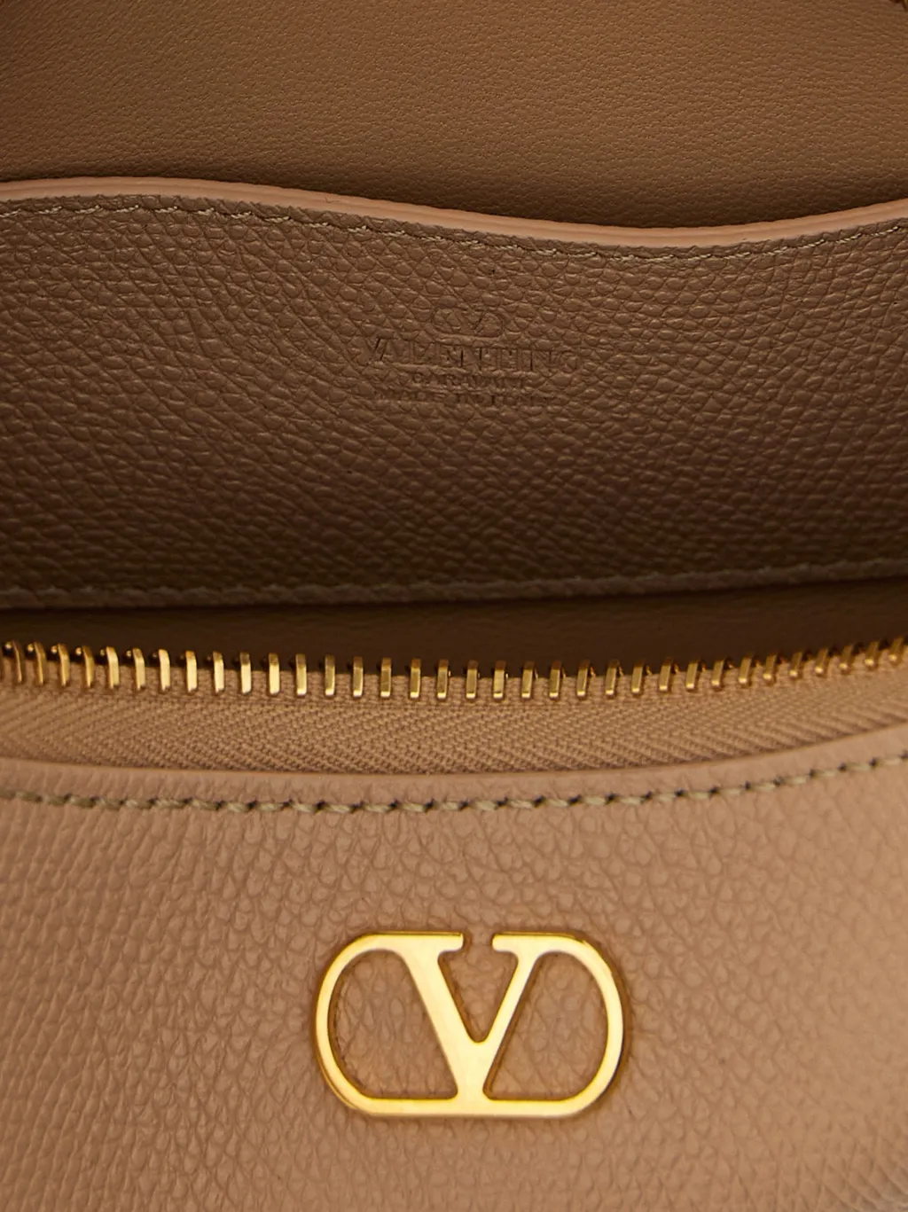 Vlogo Signature Zip-Up Mini Shoulder Bag