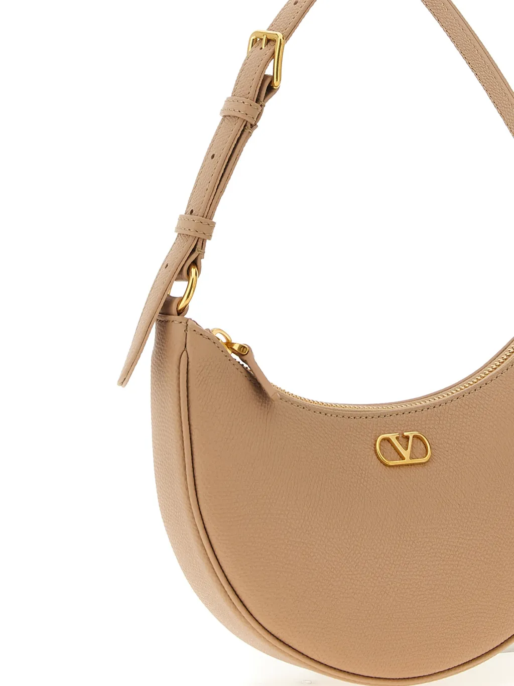 Vlogo Signature Zip-Up Mini Shoulder Bag