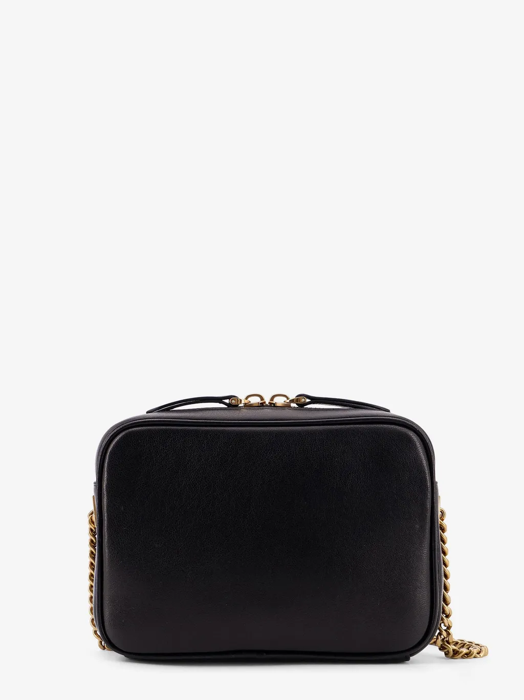 Vlogo Patch Zip-Up Crossbody Bag