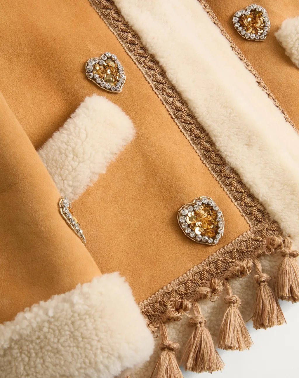 Embroidered Sheepskin