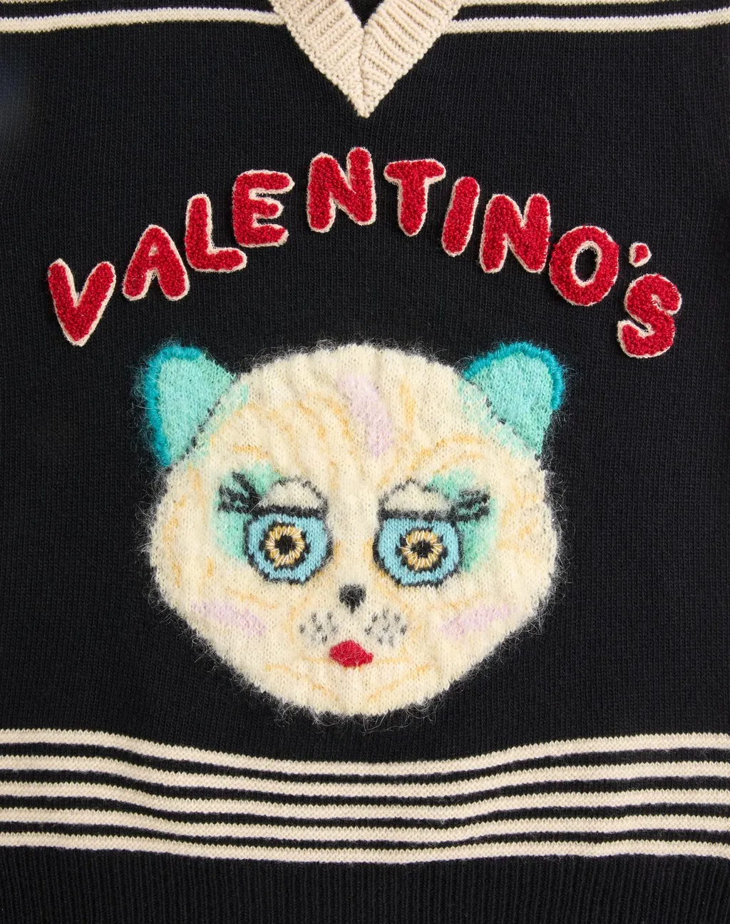 Le Chat De La Maison Embroidered Gilet