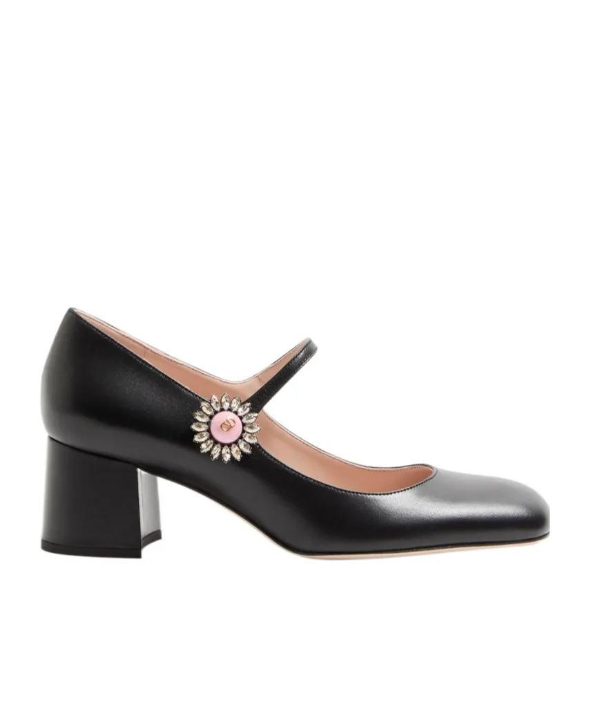 Vlogo Signature Embellished Pumps