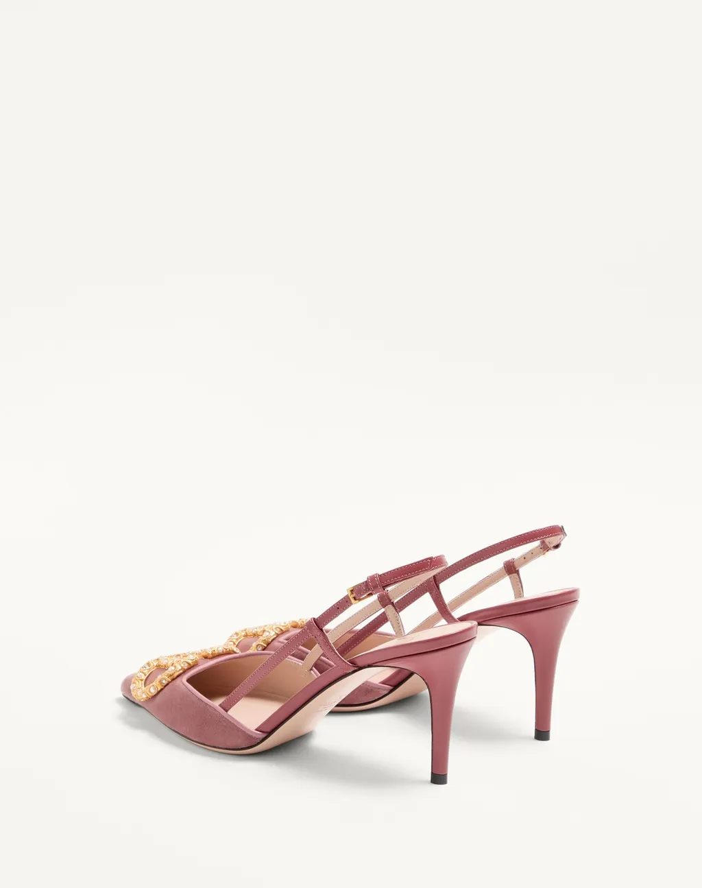 Vlogo Signature Pointed Toe Slingbacks