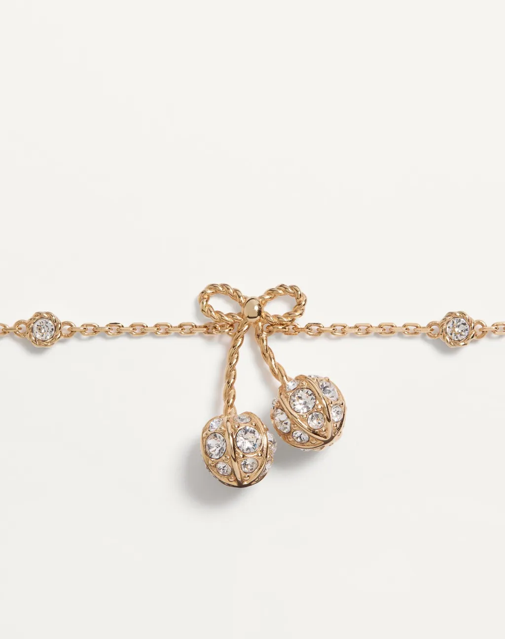 Cherryfic Bracelet In Metal And Swarovski® Crystals