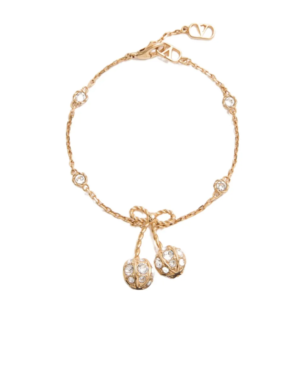 Cherryfic Bracelet In Metal And Swarovski® Crystals