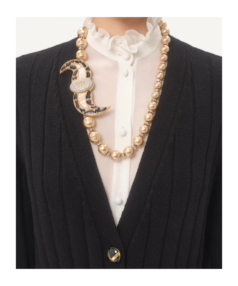 Cardigan With Feathers