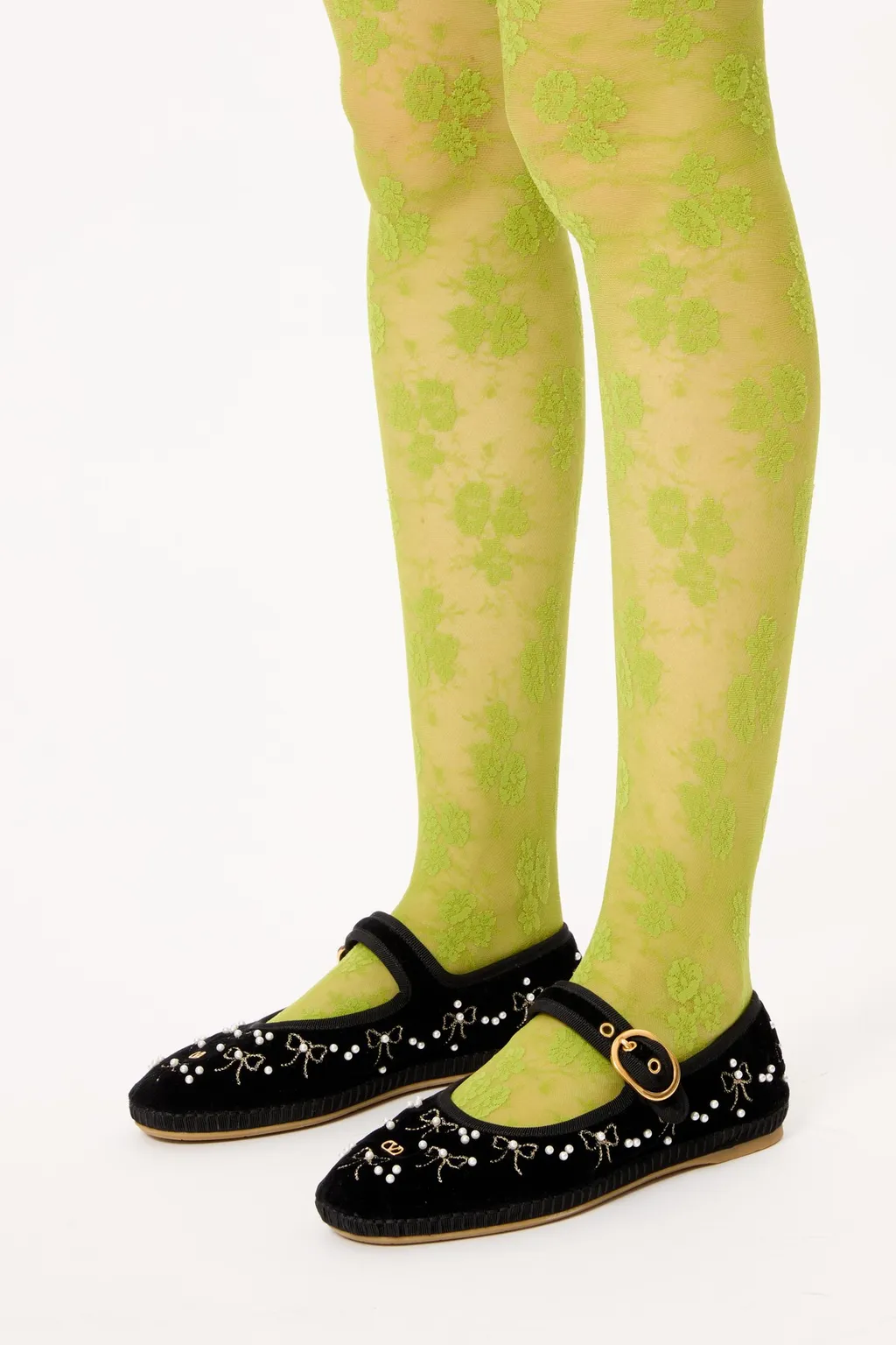 Bow Detailed Flat Shoes