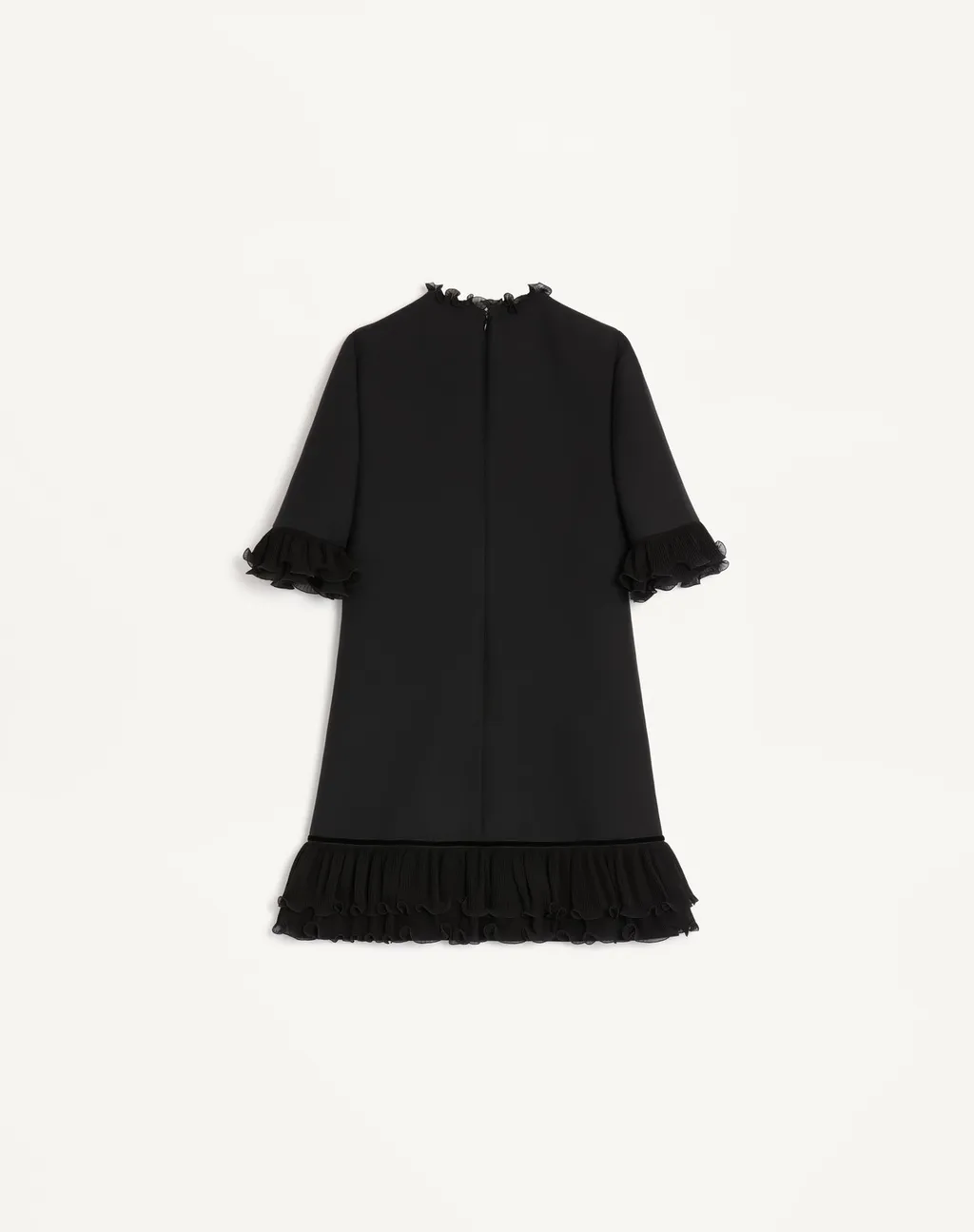 Crepe Couture Short Dress