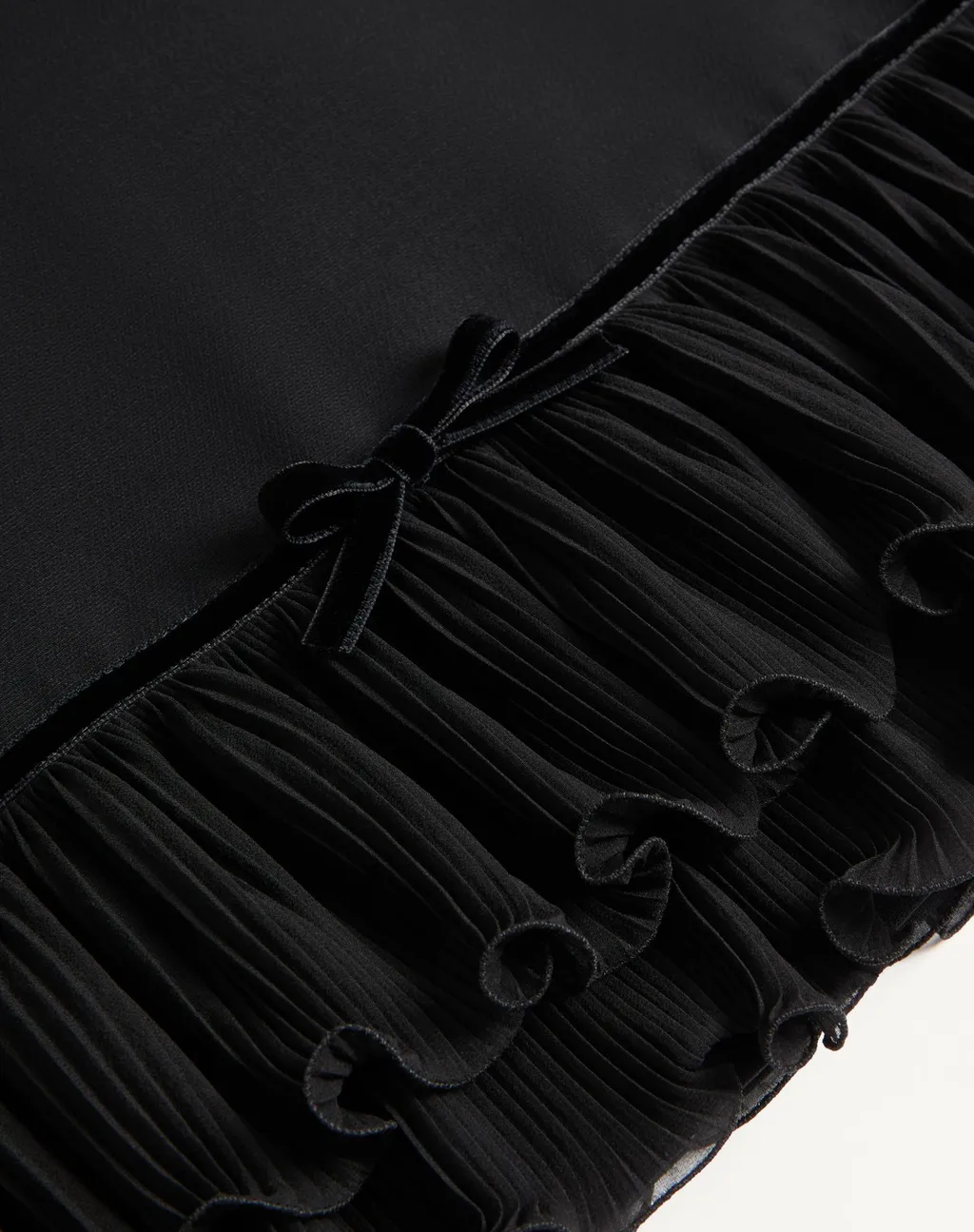 Crepe Couture Short Dress