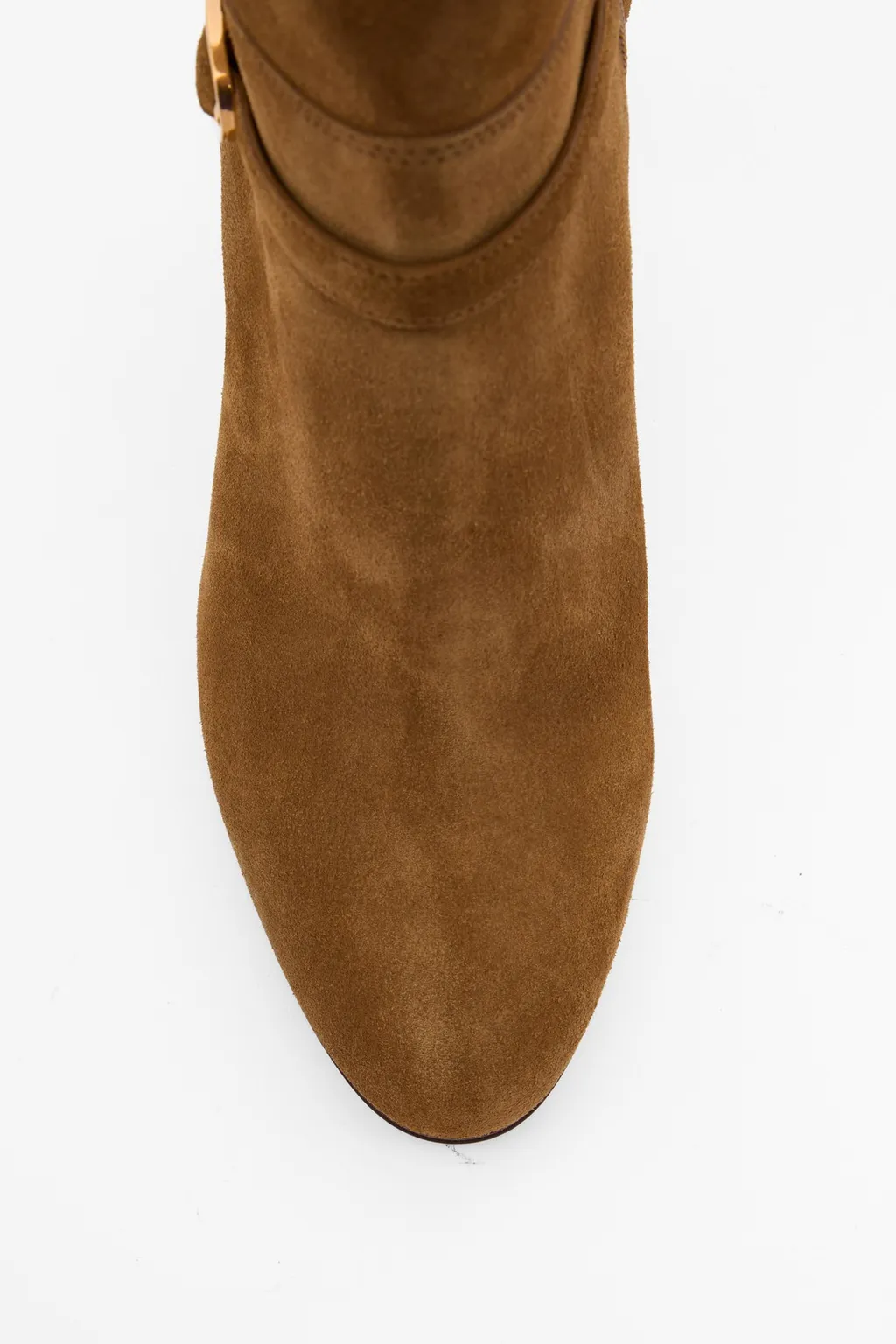 75Mm Leather Ankle Boots