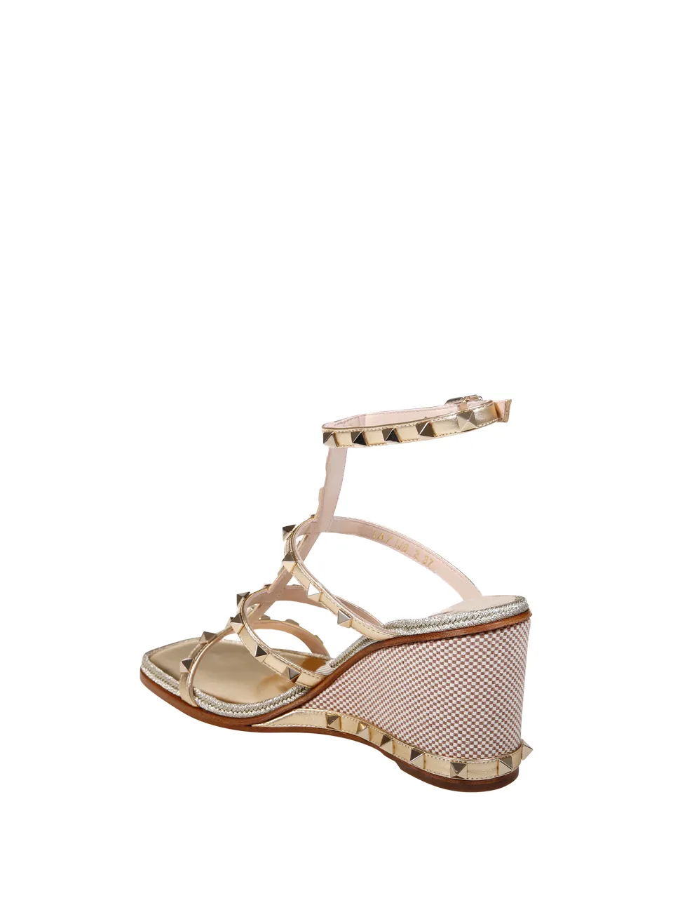 80Mm Studded Wedge-Heel Sandals