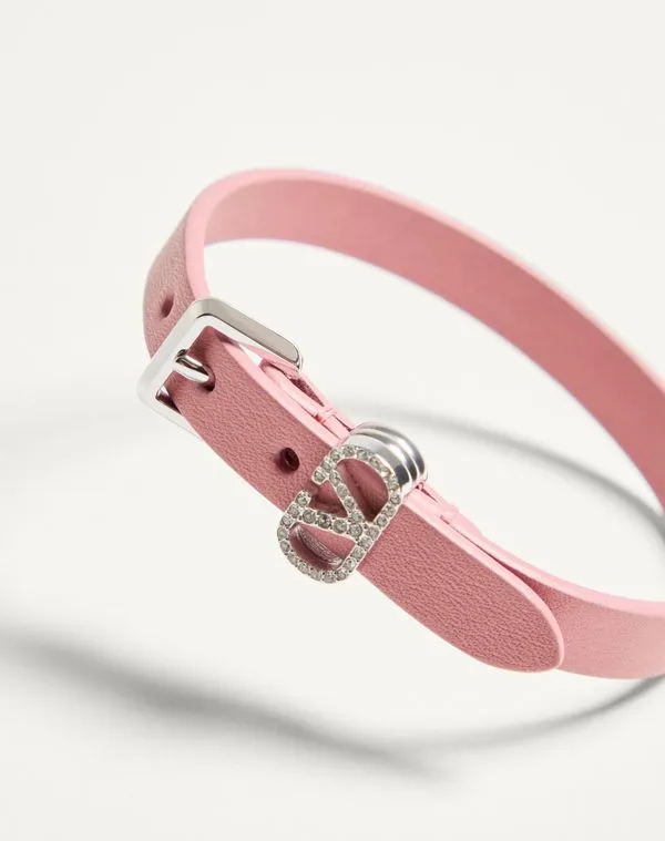 Ovalette Vlogo Signature Embellished Bracelet