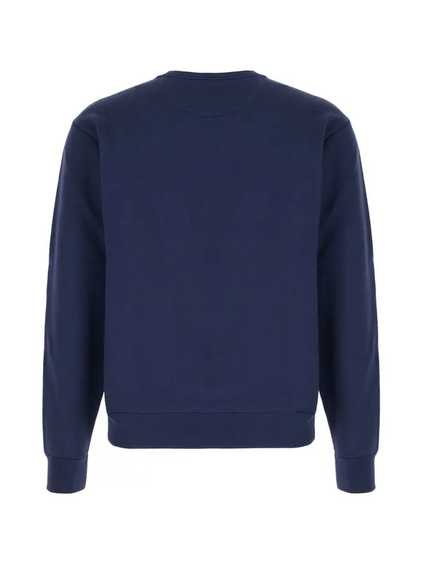 Logo Patch Crewneck Sweatshirt