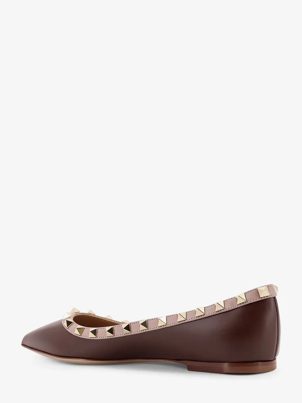 Garavani Rockstud Pointed Toe Flat Shoes
