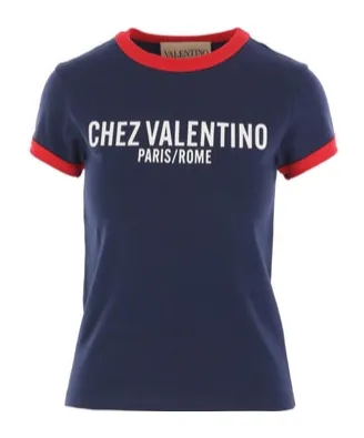 Chez Printed Crewneck T-Shirt