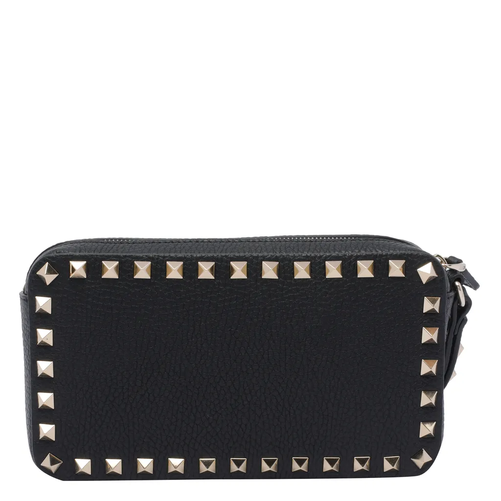 Garavani Rockstud Zip-Up Clutch Bag