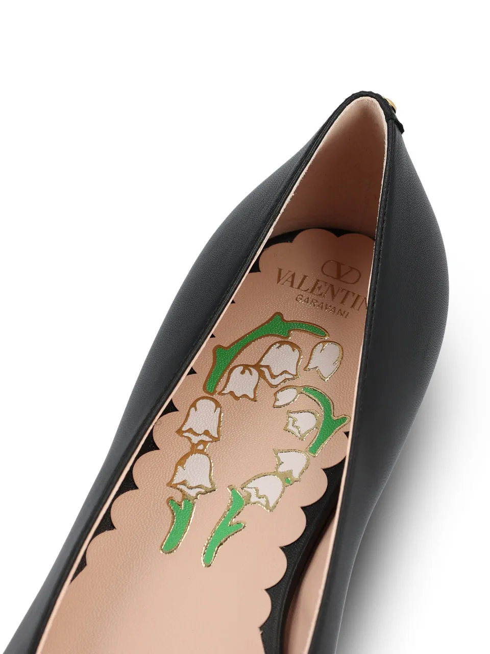 Bowow Round Toe Slip-On Ballet Flats