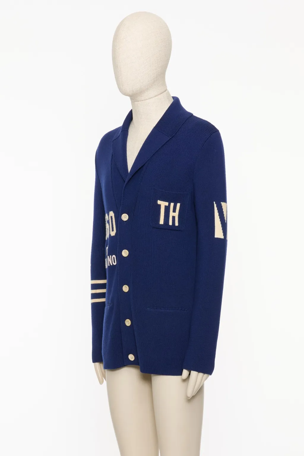 Button-Up V-Neck Cardigan