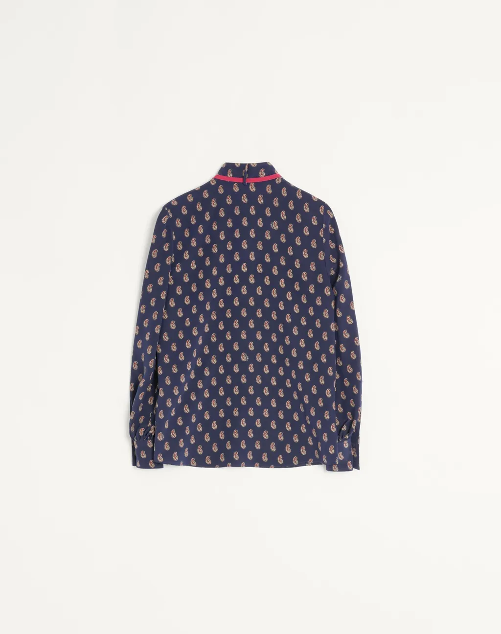 Voyage Imaginaire Printed Bow Detailed Shirt