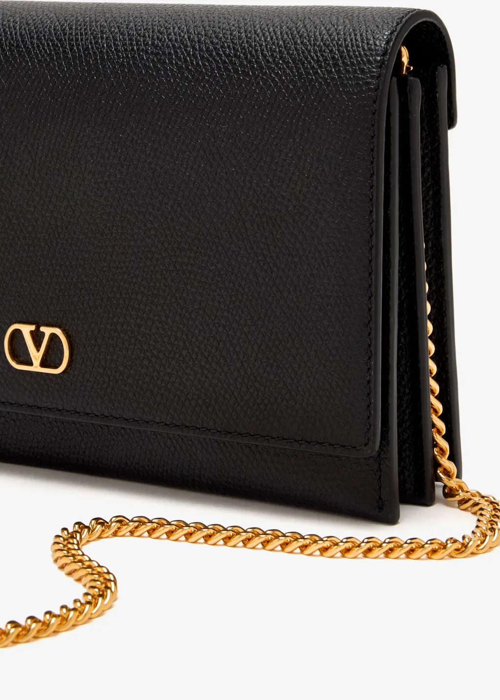 Vlogo Signature Foldover Top Clutch Bag
