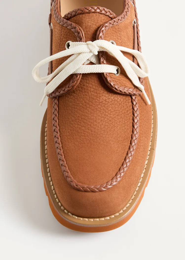 Palm Avenue Suede Boat Shoe