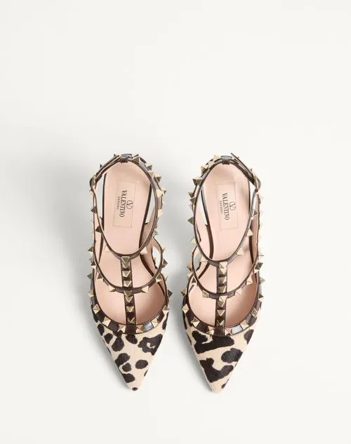 Rockstud Pumps With Straps