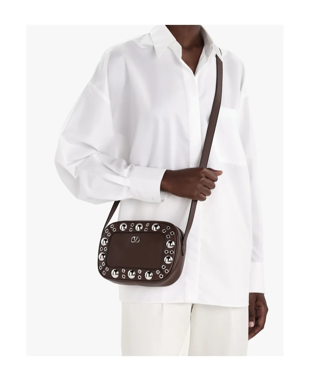 NellcÔTe Vlogo Signature Zip-Up Crossbody Bag