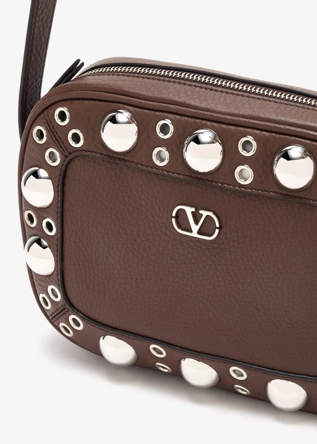 NellcÔTe Vlogo Signature Zip-Up Crossbody Bag