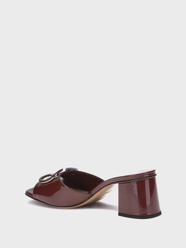 Vlogo Signature Square Toe Sandals