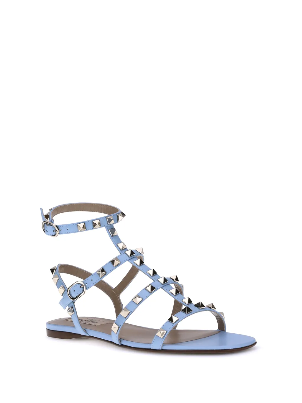 Garavani Rockstud T-Bar Strap Sandals