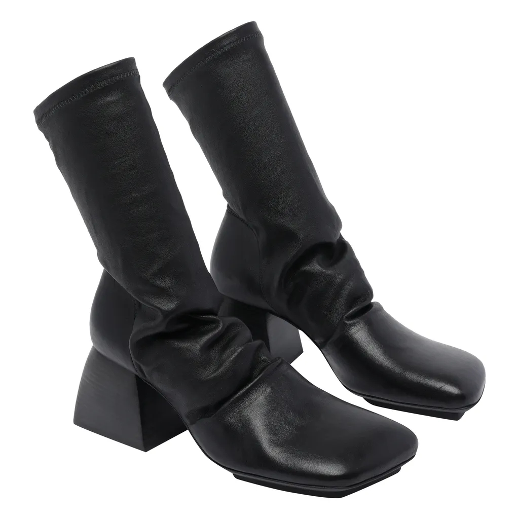 Square Toe Ankle Boots