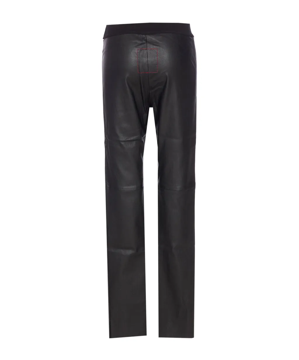 Straight-Leg Casual Pants