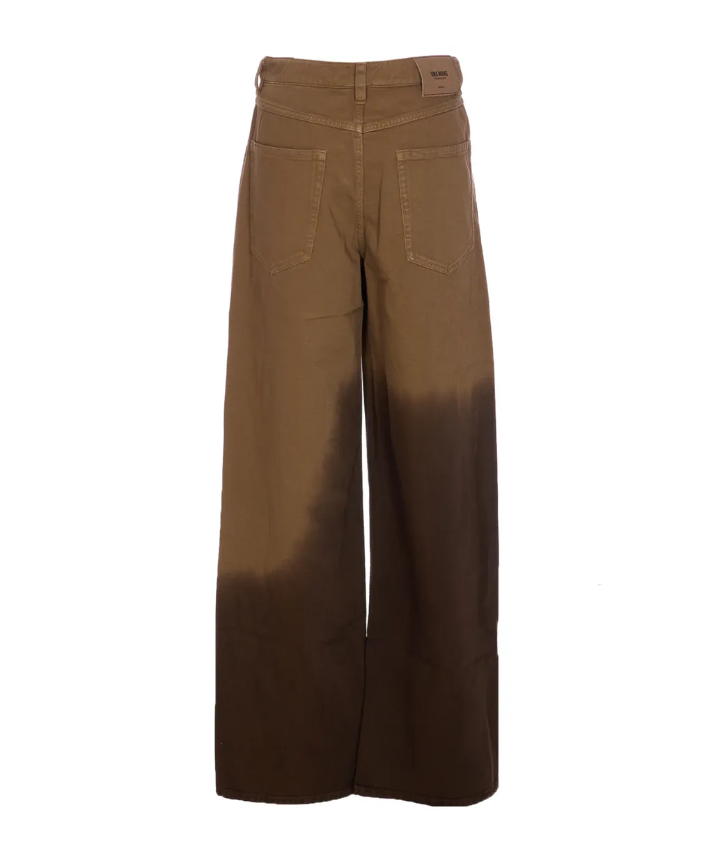 Wide-Leg Casual Pants