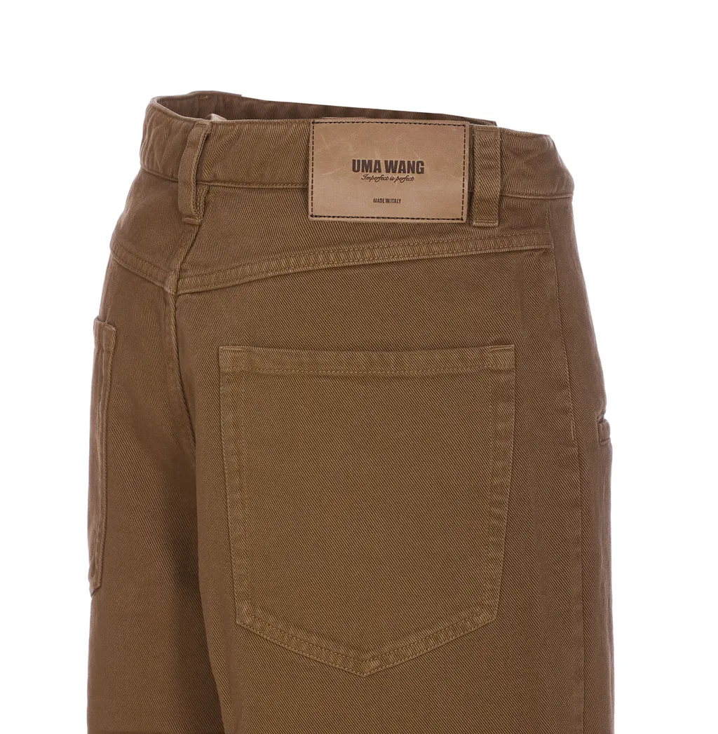 Wide-Leg Casual Pants