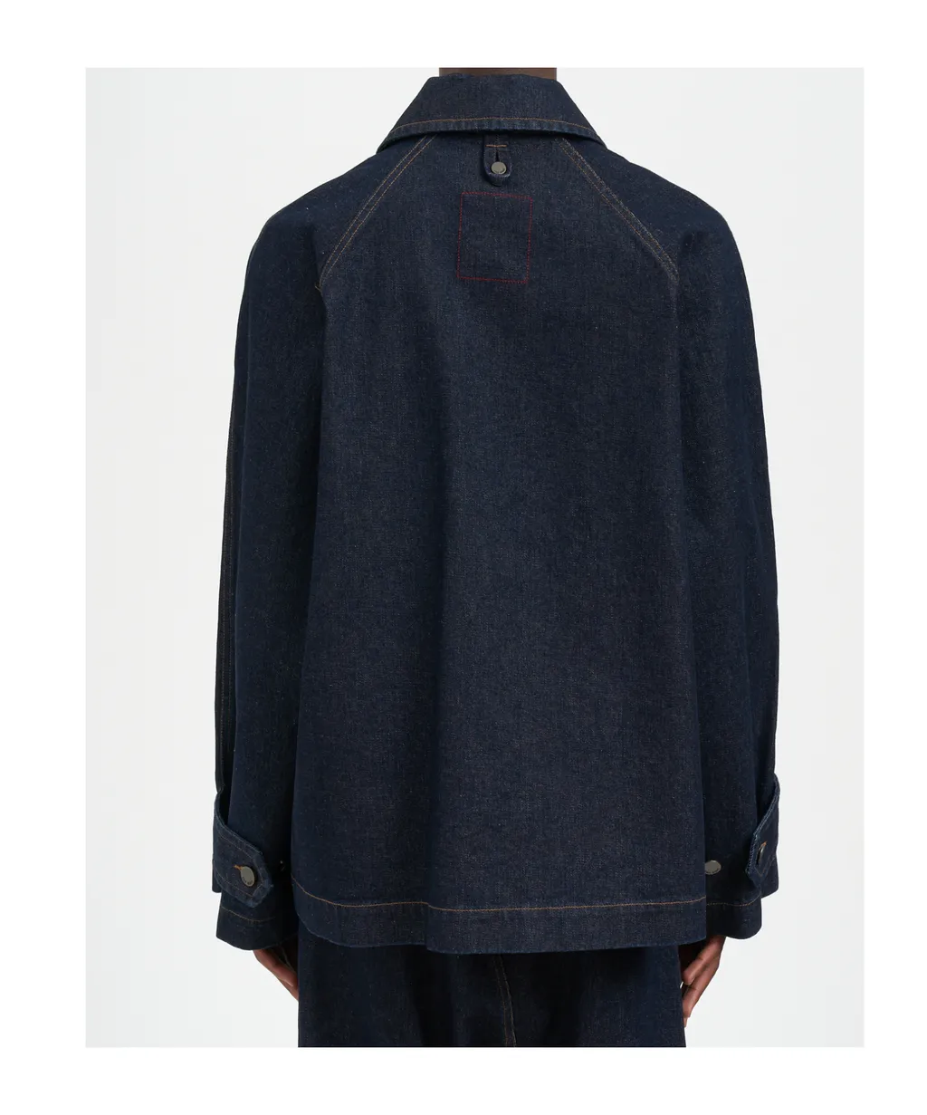Long-Sleeved Denim Jacket