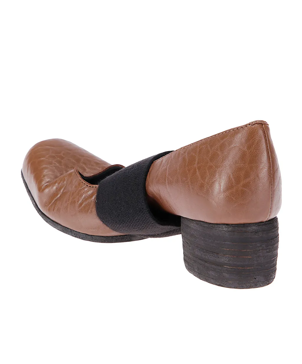 Strapped Heeled Ballet Shoes