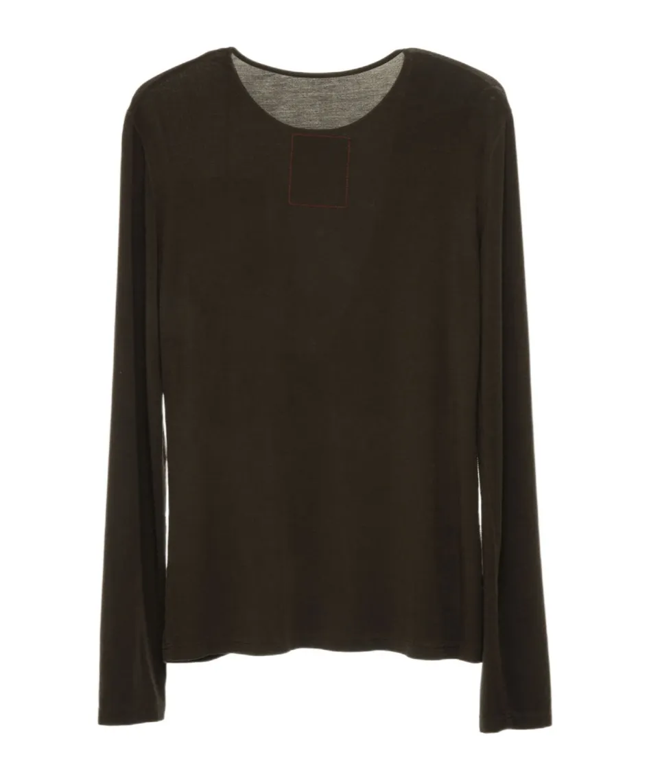 Jersey Top With Twisted Detail