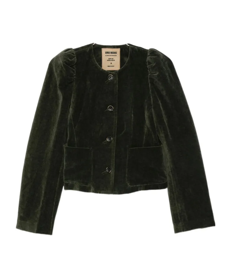Crew Neck Casual Jacket