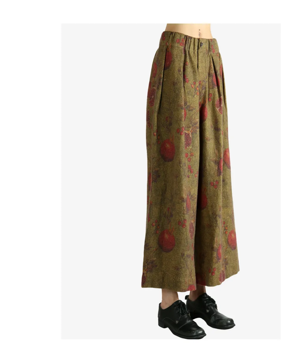 Elastic Waist Casual Pants