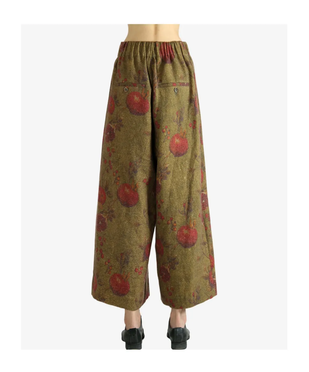 Elastic Waist Casual Pants